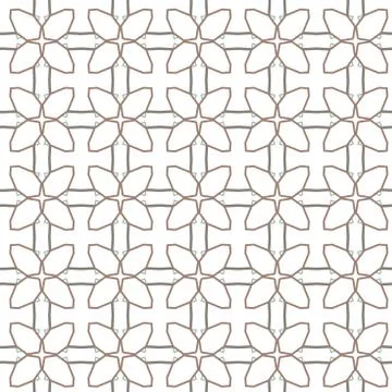 Geometric ornamental vector pattern. Seamless design texture. Illustrazione stock
