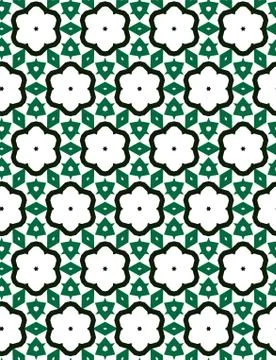Geometric ornamental vector pattern. Seamless design texture. Illustrazione stock