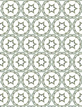 Geometric ornamental vector pattern. Seamless design texture. イラスト素材