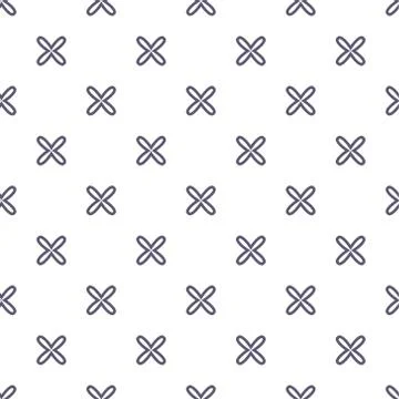 Geometric ornamental vector pattern. Seamless design texture. Illustrazione stock