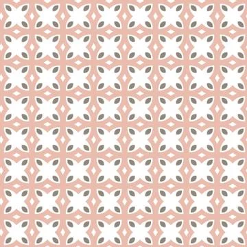 Geometric ornamental vector pattern. Seamless design texture. Stock Illustration