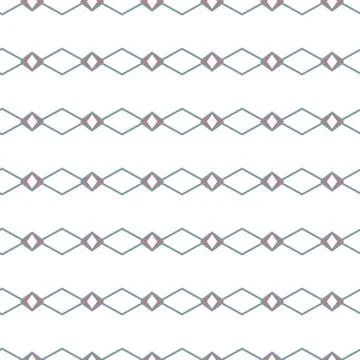 Geometric ornamental vector pattern. Seamless design texture. Illustrazione stock