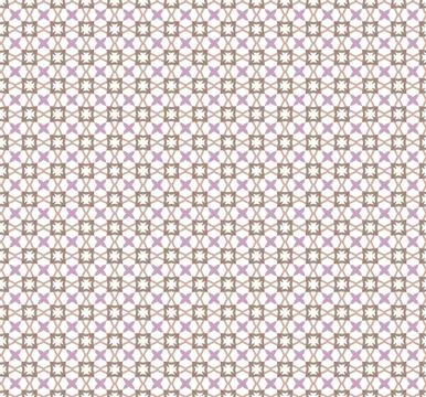 Geometric ornamental vector pattern. Seamless design texture. Illustrazione stock