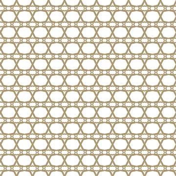 Geometric ornamental vector pattern. Seamless design texture. Illustrazione stock