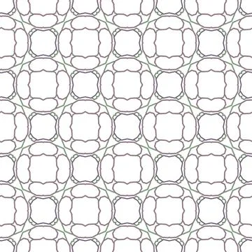 Geometric ornamental vector pattern. Seamless design texture. Illustrazione stock