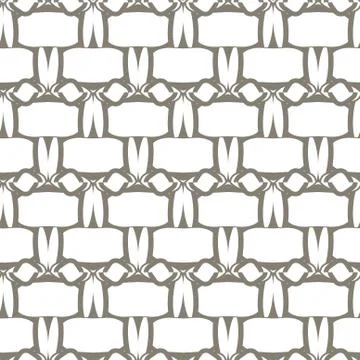 Geometric ornamental vector pattern. Seamless design texture. Illustrazione stock