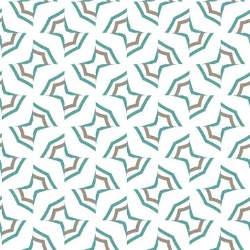 Geometric ornamental vector pattern. Seamless design texture. イラスト素材