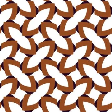 Geometric ornamental vector pattern. Seamless design texture. Stock Illustration