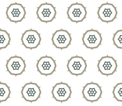 Geometric ornamental vector pattern. Seamless design texture. Stock Illustration