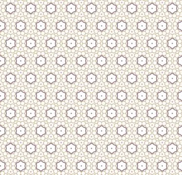 Geometric ornamental vector pattern. Seamless design texture. Stock Illustration