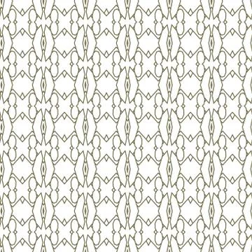 Geometric ornamental vector pattern. Seamless design texture. Stockillustratie