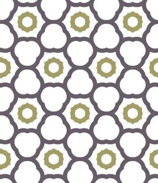 Geometric ornamental vector pattern. Seamless design texture. Stock Illustration