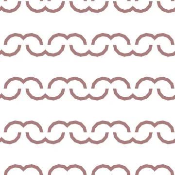 Geometric ornamental vector pattern. Seamless design texture. Illustrazione stock