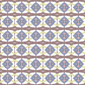 Geometric ornamental vector pattern. Seamless design texture. イラスト素材