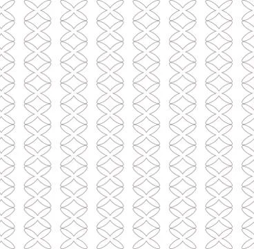 Geometric ornamental vector pattern. Seamless design texture. Illustrazione stock