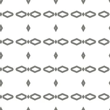 Geometric ornamental vector pattern. Seamless design texture. Illustrazione stock