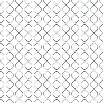 Geometric ornamental vector pattern. Seamless design texture. イラスト素材