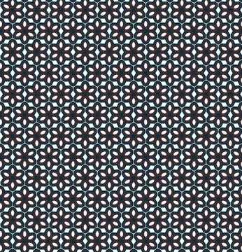Geometric ornamental vector pattern. Seamless design texture. Stock Illustration