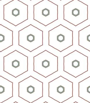Geometric ornamental vector pattern. Seamless design texture. Illustrazione stock
