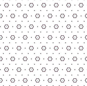 Geometric ornamental vector pattern. Seamless design texture. イラスト素材
