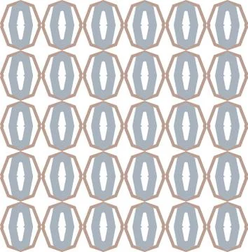 Geometric ornamental vector pattern. Seamless design texture. Illustrazione stock