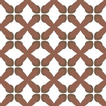 Geometric ornamental vector pattern. Seamless design texture. Illustrazione stock