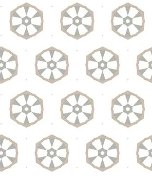 Geometric ornamental vector pattern. Seamless design texture. Illustrazione stock