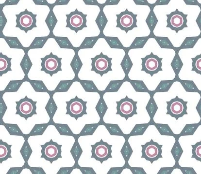 Geometric ornamental vector pattern. Seamless design texture. Stockillustratie