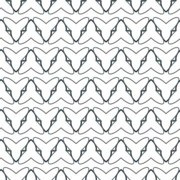 Geometric ornamental vector pattern. Seamless design texture. Stock Illustration