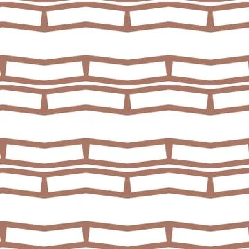 Geometric ornamental vector pattern. Seamless design texture. イラスト素材