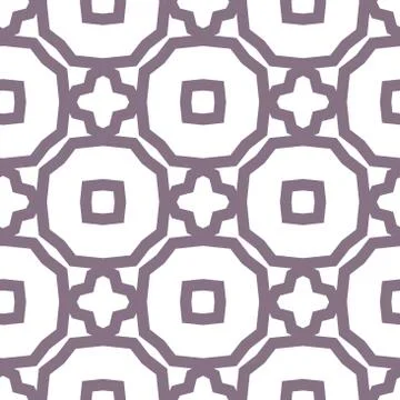 Geometric ornamental vector pattern. Seamless design texture. イラスト素材