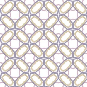 Geometric ornamental vector pattern. Seamless design texture. Stock Illustration