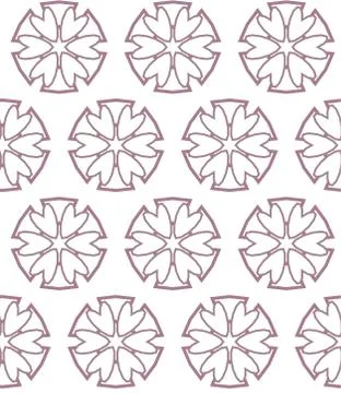 Geometric ornamental vector pattern. Seamless design texture. イラスト素材