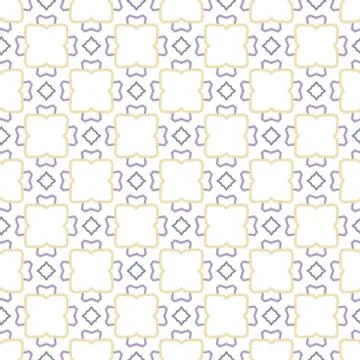 Geometric ornamental vector pattern. Seamless design texture. Illustrazione stock