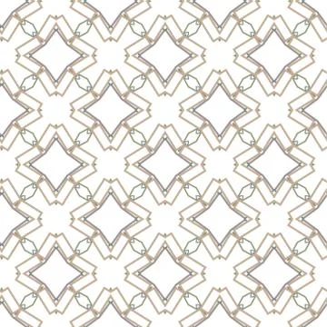 Geometric ornamental vector pattern. Seamless design texture. Stock Illustration