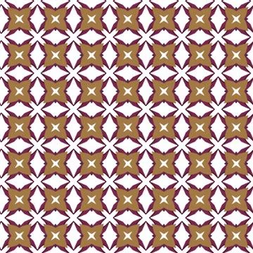 Geometric ornamental vector pattern. Seamless design texture. イラスト素材