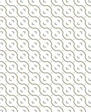 Geometric ornamental vector pattern. Seamless design texture. Illustrazione stock