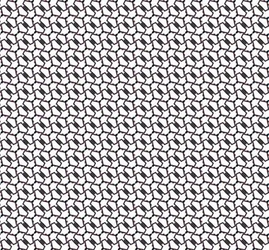 Geometric ornamental vector pattern. Seamless design texture. Illustrazione stock