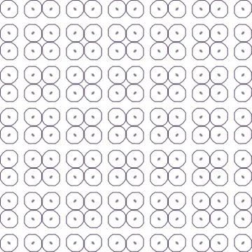 Geometric ornamental vector pattern. Seamless design texture. Stock Illustration