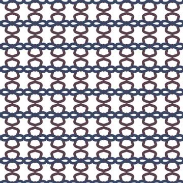 Geometric ornamental vector pattern. Seamless design texture. Illustrazione stock