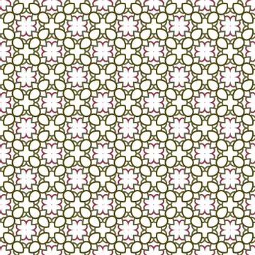 Geometric ornamental vector pattern. Seamless design texture. Stock Illustration