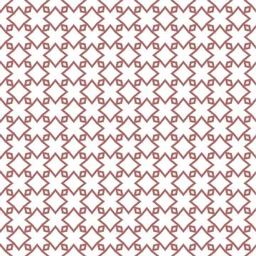 Geometric ornamental vector pattern. Seamless design texture. Stock Illustration