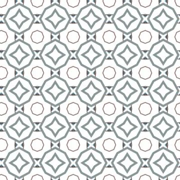 Geometric ornamental vector pattern. Seamless design texture. Stock Illustration