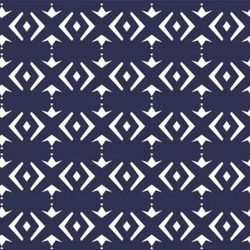 Geometric ornamental vector pattern. Seamless design texture. イラスト素材