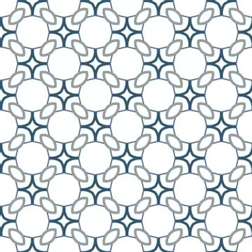 Geometric ornamental vector pattern. Seamless design texture. Illustrazione stock