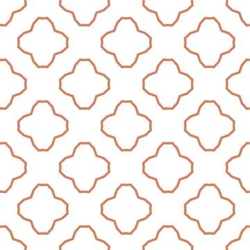 Geometric ornamental vector pattern. Seamless design texture. Stock Illustration
