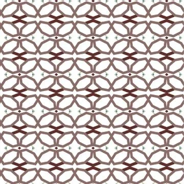 Geometric ornamental vector pattern. Seamless design texture. Illustrazione stock