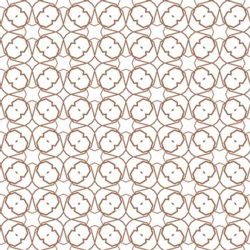 Geometric ornamental vector pattern. Seamless design texture. Stock Illustration