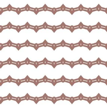 Geometric ornamental vector pattern. Seamless design texture. Illustrazione stock