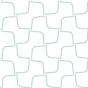 Geometric ornamental vector pattern. Seamless design texture. Illustrazione stock